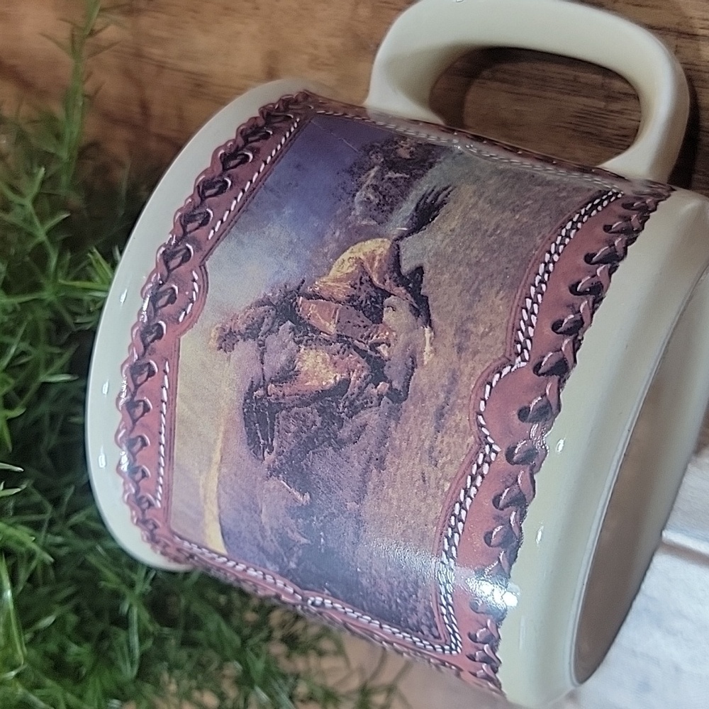 Vintage Remington; "The Stampede" Ceramic Mug